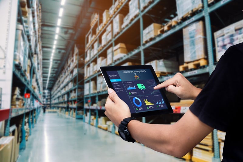 Gestion numérique d’un entrepôt sur tablette / Digital warehouse management on tablet